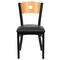 Flash Furniture Bk/Nat Circle Chair-Black Seat, PK2 2-XU-DG-6F2B-CIR-BLKV-GG - alternate 3