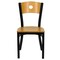 Flash Furniture Bk/Nat Circle Chair-Wood Seat, PK2 2-XU-DG-6F2B-CIR-NATW-GG - alternate 7