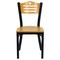 Flash Furniture Bk/Nat Slat Chair-Wood Seat, PK2 2-XU-DG-6G7B-SLAT-NATW-GG - alternate 8
