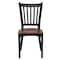 Flash Furniture Black Vert Chair-Cherry Seat, PK2 2-XU-DG-6Q2B-VRT-CHYW-GG - alternate 9