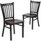 Flash Furniture Black Vert Chair-Wal Seat, PK2 2-XU-DG-6Q2B-VRT-WALW-GG - alternate 6
