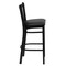 Flash Furniture Black Vert Stool-Black Seat, PK2 2-XU-DG-6R6B-VRT-BAR-BLKV-GG - alternate 8