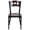 Flash Furniture Bk/Wal 3 Circ Chair-Wood Seat, PK2 2-XU-DG-6Y2B-WAL-MTL-GG - alternate 8