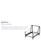 Flash Furniture HERCULES Series Black Steel Sled Base Stack Chair Dolly, PK2 2-XU-MC168-DOLLY-GG - alternate 5