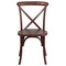 Flash Furniture HERCULES Series Mahogany Cross Back Chair, PK2 2-XU-X-MAH-GG - alternate 6