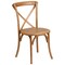 Flash Furniture HERCULES Series Oak Cross Back Chair, PK2 2-XU-X-OAK-GG - alternate 9