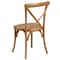 Flash Furniture HERCULES Series Oak Cross Back Chair, PK2 2-XU-X-OAK-GG - alternate 6