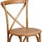 Flash Furniture HERCULES Series Oak Cross Back Chair, PK2 2-XU-X-OAK-GG - alternate 7