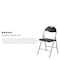 Flash Furniture Black Vinyl Folding Chair, PK2 2-YB-YJ806H-GG - alternate 6