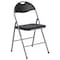 Flash Furniture Black Vinyl Folding Chair, PK2 2-YB-YJ806H-GG - alternate 10