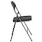Flash Furniture Black Vinyl Folding Chair, PK2 2-YB-YJ806H-GG - alternate 3