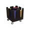 Carlisle Foodservice Optimizer Smll Dish Dolly, 4 Adjust Dvdr ADS403 - alternate 1