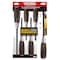 Vessel WOOD-COMPO Non-Slip Screwdriver 6PC. Set 3006CS - alternate 1
