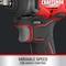 Craftsman Impact Wrench, 20 V DC CMCF911B - alternate 6