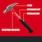 Craftsman Smoothed Face Steel Claw Hammer, 20oz CMHT51399 - alternate 5