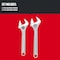 Craftsman Wrenches, 2-pc All Steel Wrench Set CMMT12002 - alternate 3
