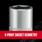 Craftsman V-Series(TM) 1/4" Drive SAE 6-Point Sock CMMT17300V - alternate 7