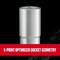 Craftsman V-Series(TM) 3/8" Drive SAE Deep 6-Point CMMT17360V - alternate 2