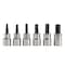 Craftsman Sockets, 6-pc Metric Hex Bit Socket, Metric 3/8" Drive CMMT34448 - alternate 1