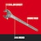 Craftsman Adjustable Wrench, 2 7/16" Jaw Capacity CMMT81627 - alternate 5