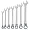 Craftsman Standard Wrenches, 7-pc Metric Reversible Ratchet, Polished Chrome CMMT87023 - alternate 1