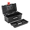 Craftsman Tool Box, Plastic, Black, 16 in W x 8-1/2 in D x 6-1/2 in H CMST16005 - alternate 8