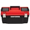 Craftsman Tool Box, Plastic, Black/Red, 20 in W x 10 in D x 10 in H CMST20901 - alternate 1