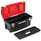Craftsman Tool Box, Plastic, Black/Red, 20 in W x 10 in D x 10 in H CMST20901 - alternate 6