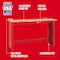 Craftsman Storage, 6 ft. Wide Workbench With Butch CMST27200R - alternate 1