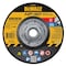 Dewalt Depressed Center Cut-Off Wheel, Type 27, 4 1/2 in Dia, 0.045 in Thick, 5/8"-11 Arbor Hole Size DW8424H - alternate 1