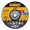 Dewalt Depressed Center Cut-Off Wheel, Type 27, 6 in Dia, 0.0938 in Thick, 5/8"-11 Arbor Hole Size DW8755 - alternate 1