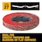 Dewalt XP(TM) Ceramic Ultra Performance Jumbo Flap Disc DWA8280HRT - alternate 7