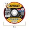 Dewalt Depressed Center Grinding Wheel, Type 27, 6 in Dia, 0.25 in Thick, 7/8 in Arbor Hole Size, Ceramic DWA8920F - alternate 2