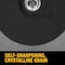 Dewalt Depressed Center Grinding Wheel, Type 27, 7 in Dia, 0.25 in Thick, 5/8"-11 Arbor Hole Size, Ceramic DWA8927FH - alternate 6