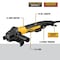 Dewalt 7 in. Brushless Small Angle Grinder, Rat Tail, with Kickback Brake, No Lock, Pipeline Cover DWE43840CN - alternate 6