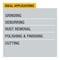 Dewalt 7 in. Brushless Small Angle Grinder, Rat Tail, with Kickback Brake, No Lock, Pipeline Cover DWE43840CN - alternate 2