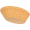 Carlisle Foodservice Oval Basket, 1.1 qt., Straw, PK12 650467 - alternate 4