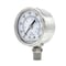 Pic Gauges Gauge, 2", 0/160psi, 1/4"LM, SS, 2 in Dial, 1/4 in NPT Male Lower Location PRO-301D-204F-01 - alternate 1