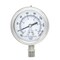 Pic Gauges Gauge, 2.5", 30/0/150psi, 1/4"Low Mount, SS, 2 1/2 in Dial, 1/4 in NPT Male Lower Location PRO-301D-254CF-01 - alternate 2