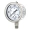 Pic Gauges Gauge, 2.5", 0/3000psi, 1/4"Low Mount, SS, 2 1/2 in Dial, 1/4 in NPT Male Lower Location PRO-301D-254P-01 - alternate 1