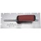Marshalltown Notched Trowel, SS, 3/16" x 3/8" x1-3/4" 5704SSD - alternate 4