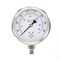 Pic Gauges 4 in Dial, 1/4 in NPT Male Lower Location, Stainless Steel Case Material PRO-301L-404I-01 - alternate 2