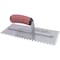Marshalltown Notched Trowel, U-Handle, 1/4"x1/4" x 1/4" 718SD - alternate 3