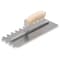 Marshalltown Notched Trowel, Sq Hndl, 1/2" x1/2" x1/2" 775S - alternate 1