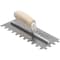 Marshalltown Notched Trowel, Sq Hndl, 1/2" x1/2" x1/2" 775S - alternate 3