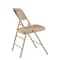 National Public Seating Folding Chair, Beige, 18-3/4 In., PK4 301 - alternate 2