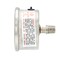 Pic Gauges Gauge, 2.5", 0/200psi, 1/4"CBM, SS, 2 1/2 in Dial, 1/4 in NPT Male Center Back Location PRO-302D-254G-01 - alternate 4