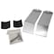 Buyers Products Stainless Steel Strap Kit For LED Modular Light Bar Ford F-150 2015+ and F250-F550 2017+ 3034400 - alternate 2