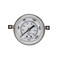 Pic Gauges 2 1/2 in Dial, 1/4 in NPT Male Back Location, Stainless Steel Case Material PRO-303D-254O-01 - alternate 3