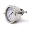 Pic Gauges 2 in Dial, 1/4 in NPT Male Back Location, Stainless Steel Case Material PRO-303D-204H-01 - alternate 1